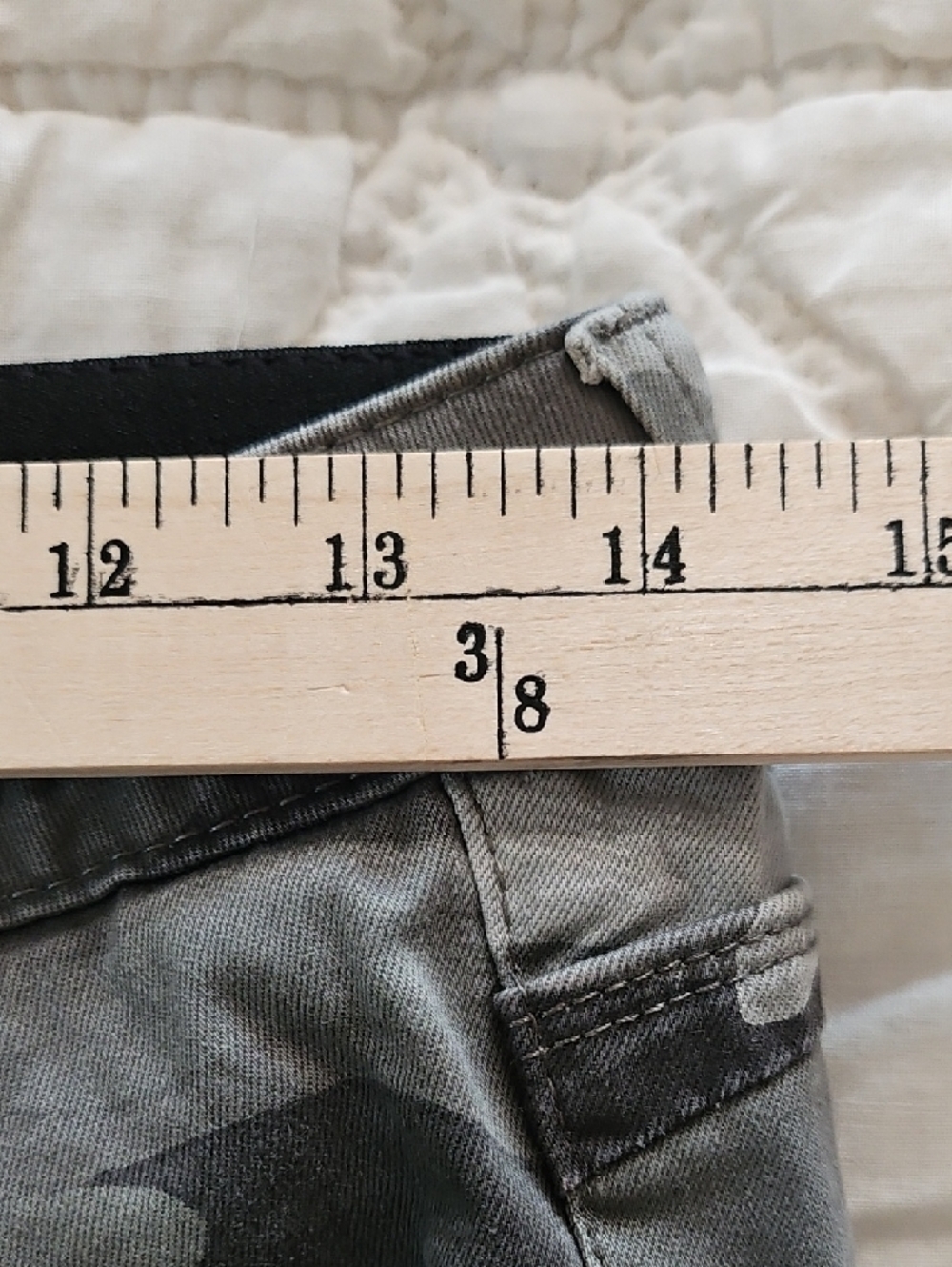 Wit & Wisdom Mid-Rise Skinny Camo Jeans w/ Comfort Waist  - 4P - Picture 3 of 7